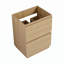 Charmant meuble-lavabo autoportant avec tiroirs doubles et fabrication robuste-113754423