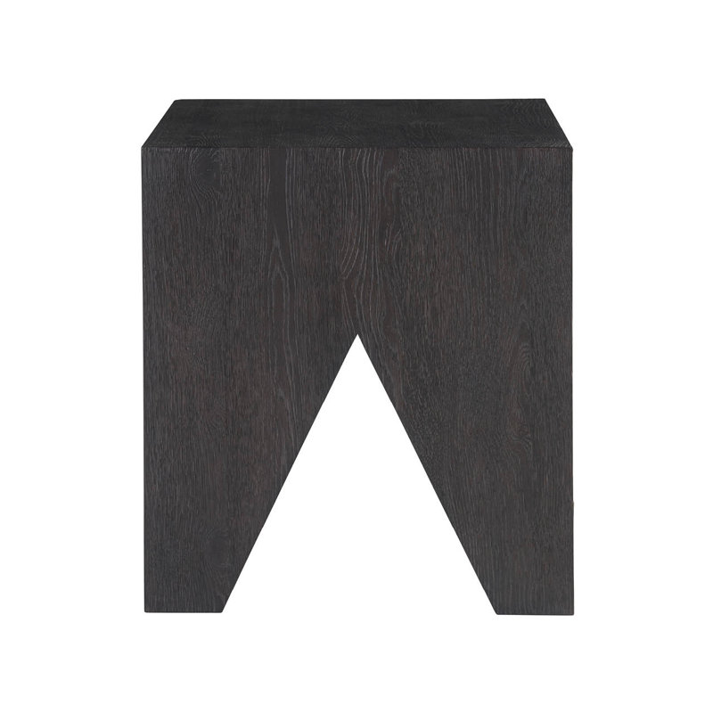 Griffith Park End Table, Obsidian