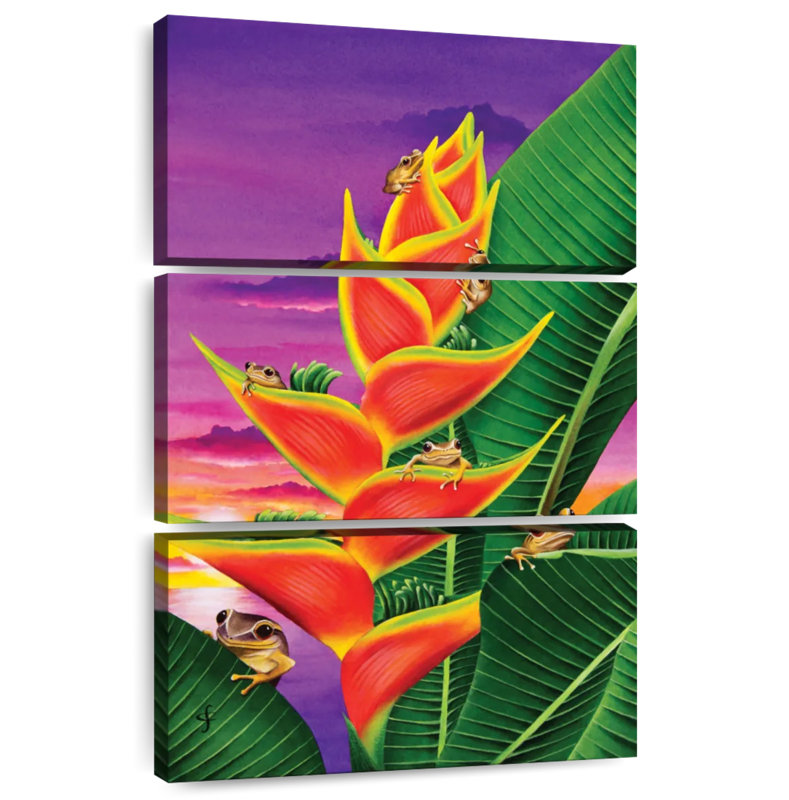 Harnek Split Level Sunset, 50" H x 32" W