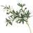 Artificial Olive Leaf Branch