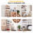 5-Tier Storage Rack With Adjustable Shelves
