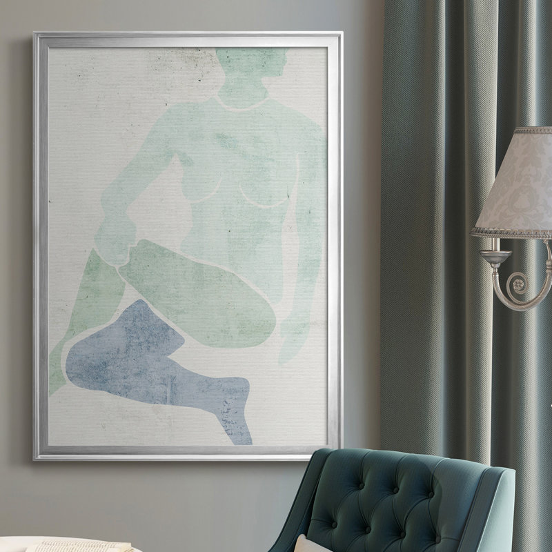 - Impression de cadre photo sur toile, Argent, H 42,5 po x l 30,5 po x P 1 po