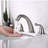 2-handle Bathroom Faucet with Drain Assembly-75096621