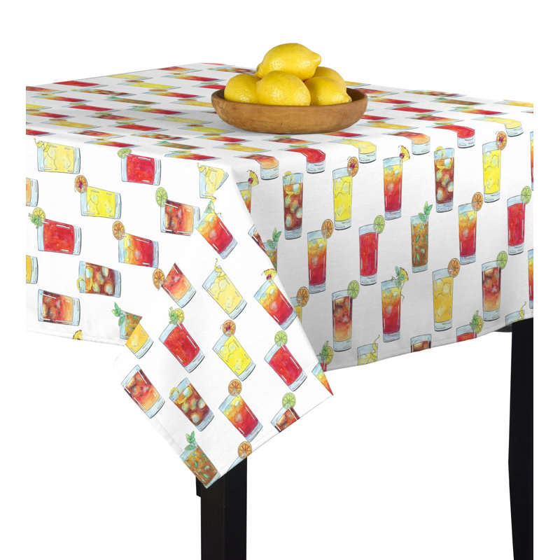 Leavale Geometric Square Tablecloth, 54" x 54"