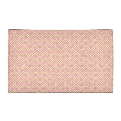 Chenille Chevron Indoor Rug