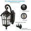 Applique murale en alliage de zinc Haysville