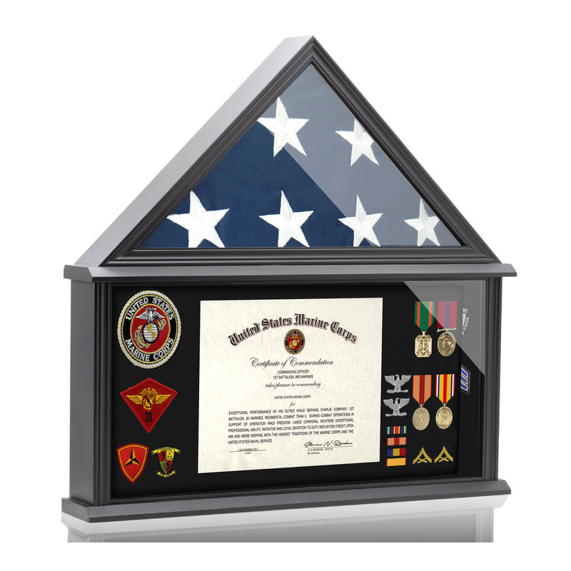 Solid Wood Display Case, 25" H x 25" W
