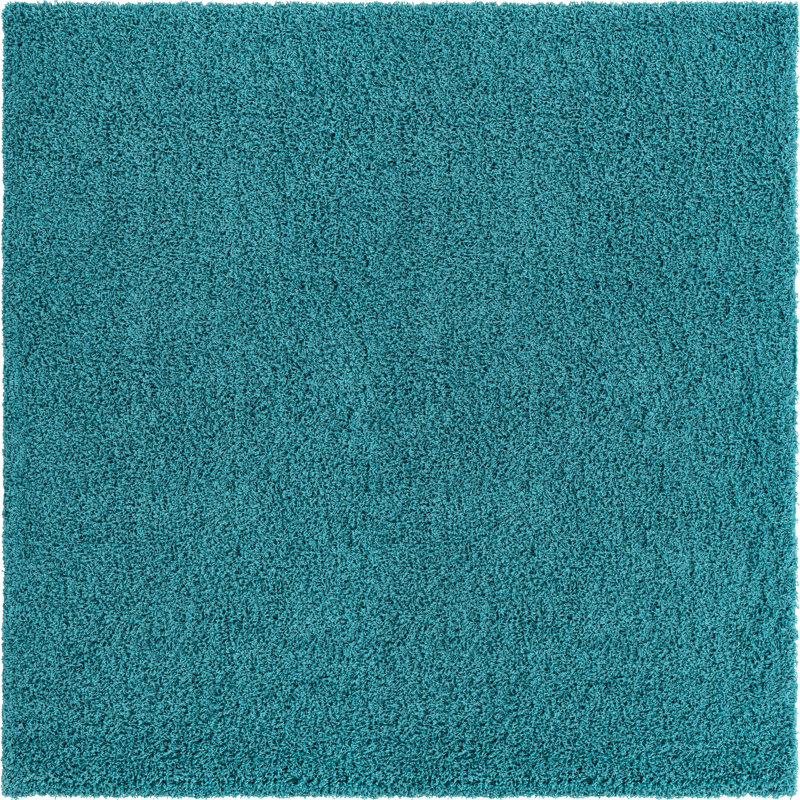 Tapis bleu Renesha, Carré 8 pi 2 po