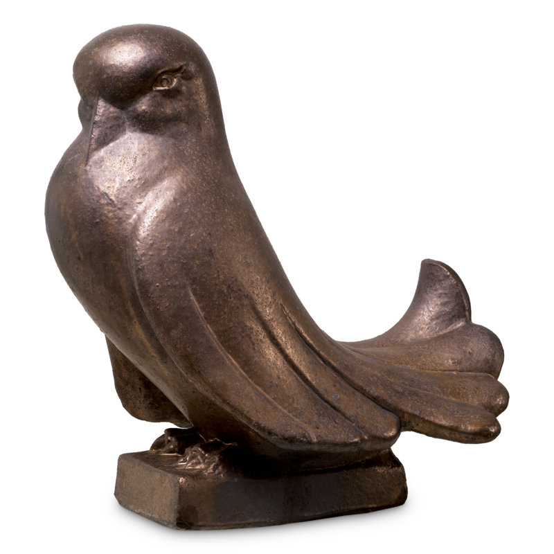Bird Dove Bronze Finish