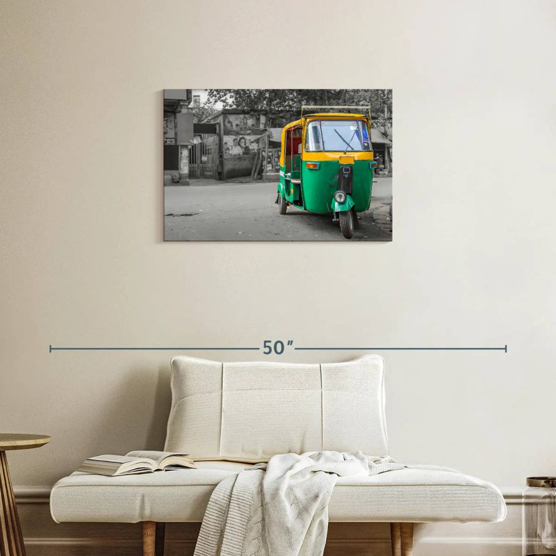 Mehar Indian Rickshaw Pop, 20" H x 30" W