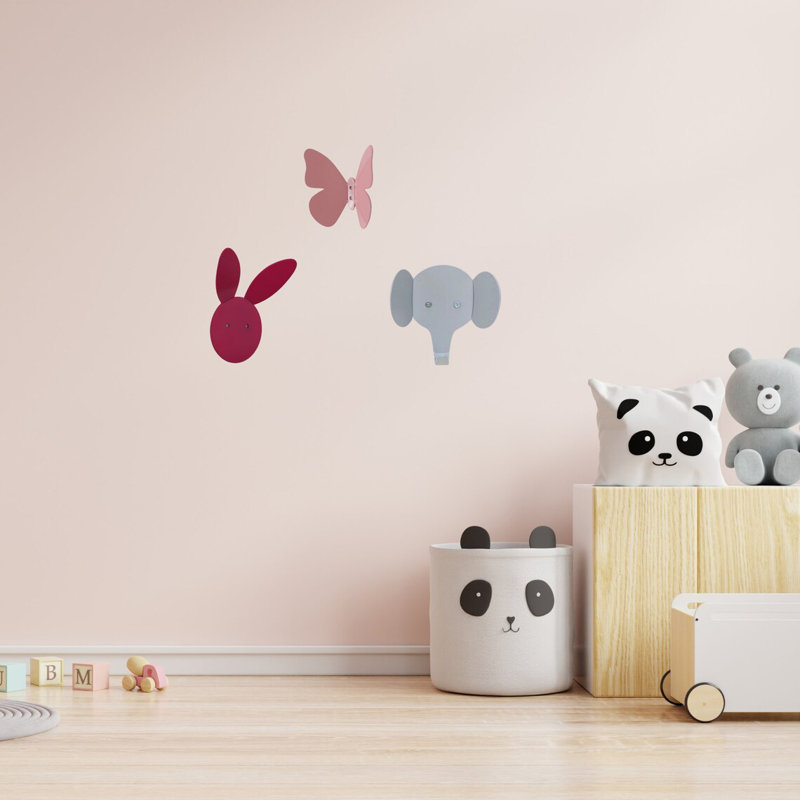 Youth Wall Decor, Pink/Grey