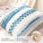 Boho Throw Pillow Covers  Set Of 2 Farmhouse Decorative Cushion Case Striped Square Pillows Cover Chenille Pillow Cases Accent Neutral Pillowcase For Sofa Couch Bed-121219059