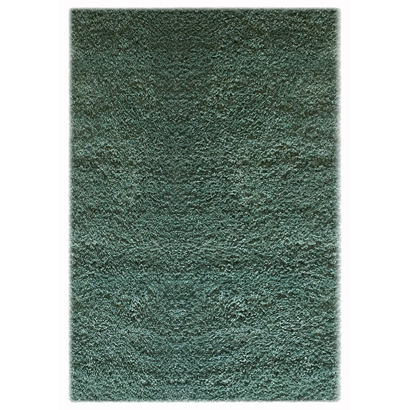 Tapis bleu sarcelle Michiel, Rectangle 3 pi x 5 pi