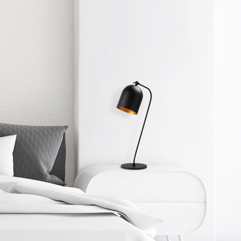Lampe de bureau Dunadry, Noir / or