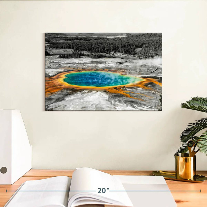 Alvord Grand Prismatic Spring Pop, 8" H x 12" W