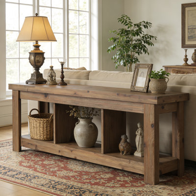160cm Solid Wood Console Table