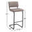 Estes Upholstered Stool with Metal Frame-1609516363-1609516367