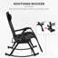 Chaises berçantes d'extérieur 2 pièces Outsunny-1271859686