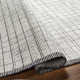 Jacey Geometric Handmade Tufted Light Gray Area Rug