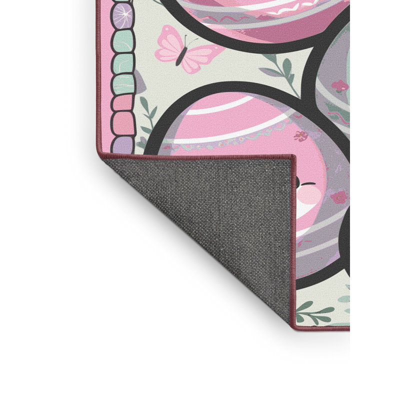 One Allium Way® Easter Spring Holiday Rug, Rectangle 2' x 3'