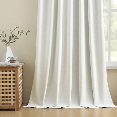 Paire de rideaux isolants 100% occultant
