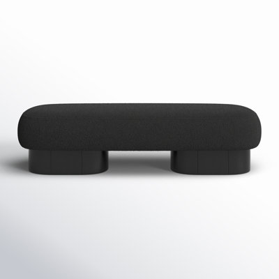 Denyer Boucle Fabric Upholstered Bench