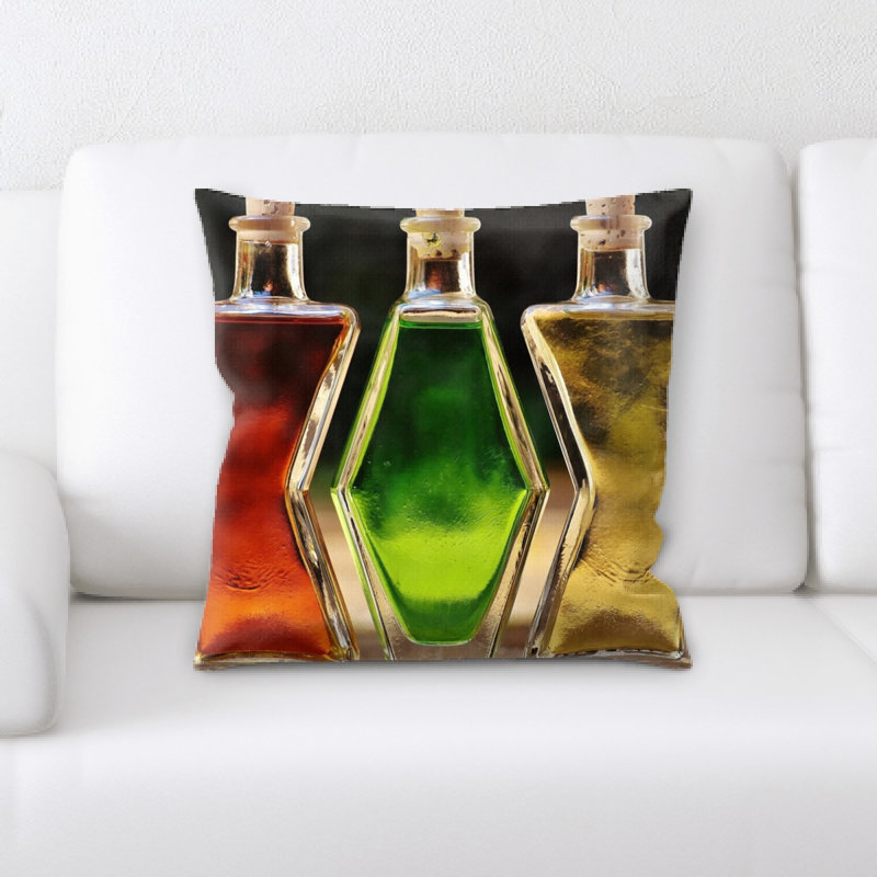 Microsuede Throw Pillow