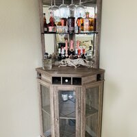 Andover Mills™ Bar avec rangement pour bouteilles de vin Haakenson