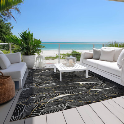  Tapis intérieur / extérieur lavable à la machine Chayden ACN1048
