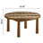 Josniel Solid Wood Coffee Table