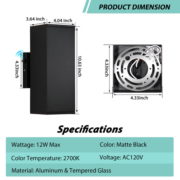 Dimensions du produit