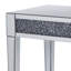 Table de bout, miroir et faux diamants
