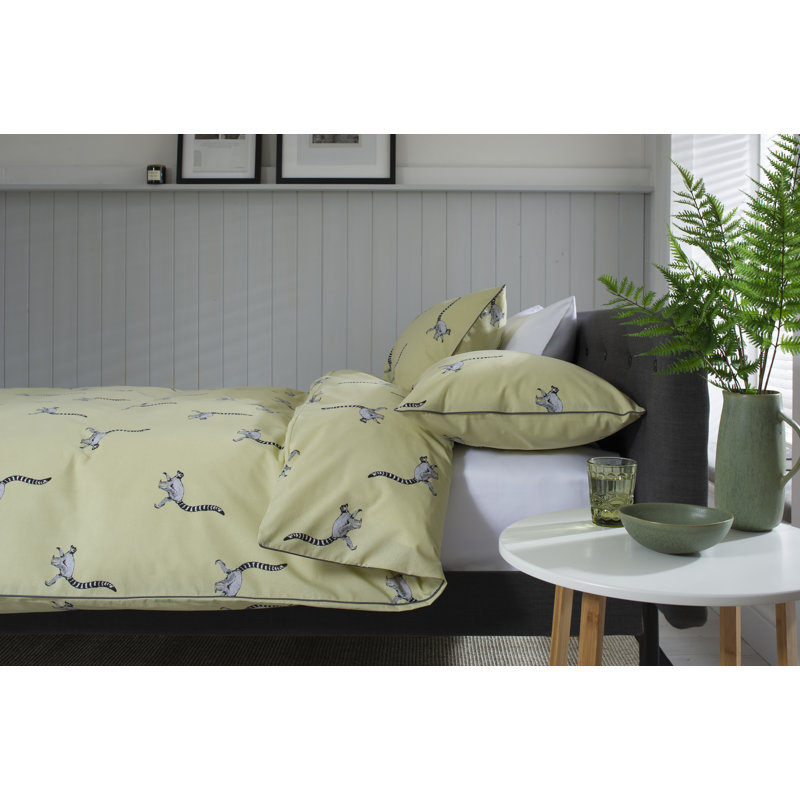 Lemur Duvet Cover Set, Kingsize - 2 Standard Pillowcases