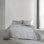 Ensemble de housse de couette en flanelle de coton Calvin Klein Melange