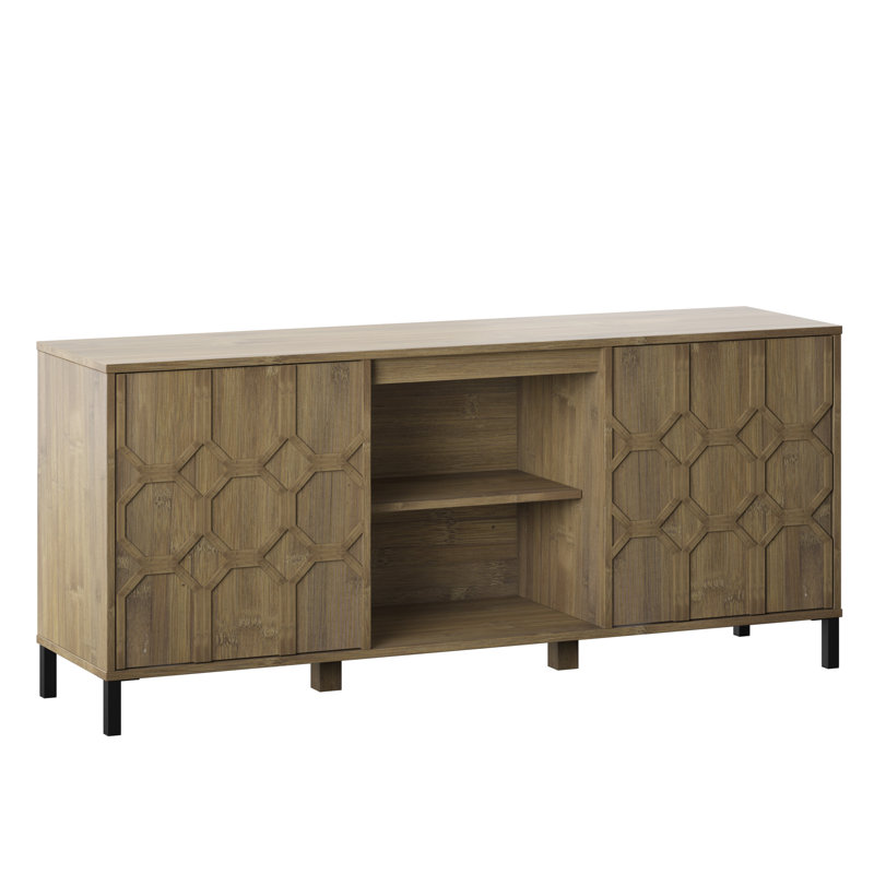 Shotwell Unfinished TV Stand for TVs up to 65",  Anderson Bamboo 