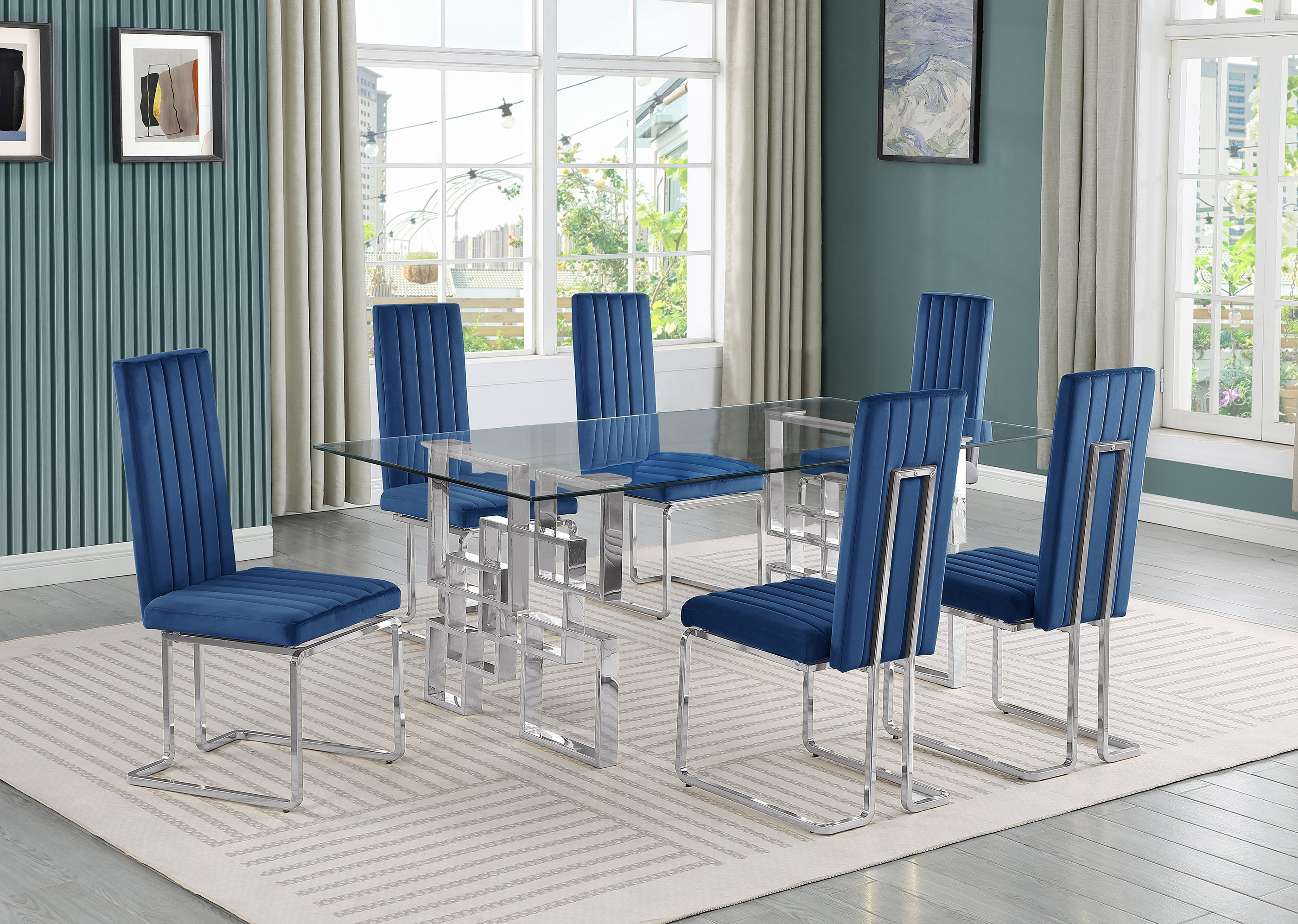 Piece Dining Baypoint Dining Table Willa Arlo Interiors Poynor