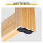 Console en bois massif de couleur bois - Canapé d'entrée de style intemporel pour salon et vestibule