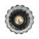 Zanera 1-Light Semi-Flush with Clear Glass
