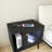 Modern LED End Table With Charging Station