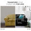 Housse pour canapé à coussins carrés ultra-doux extensible-35227332