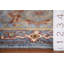 Tapis de couloir indien bleu 3x16