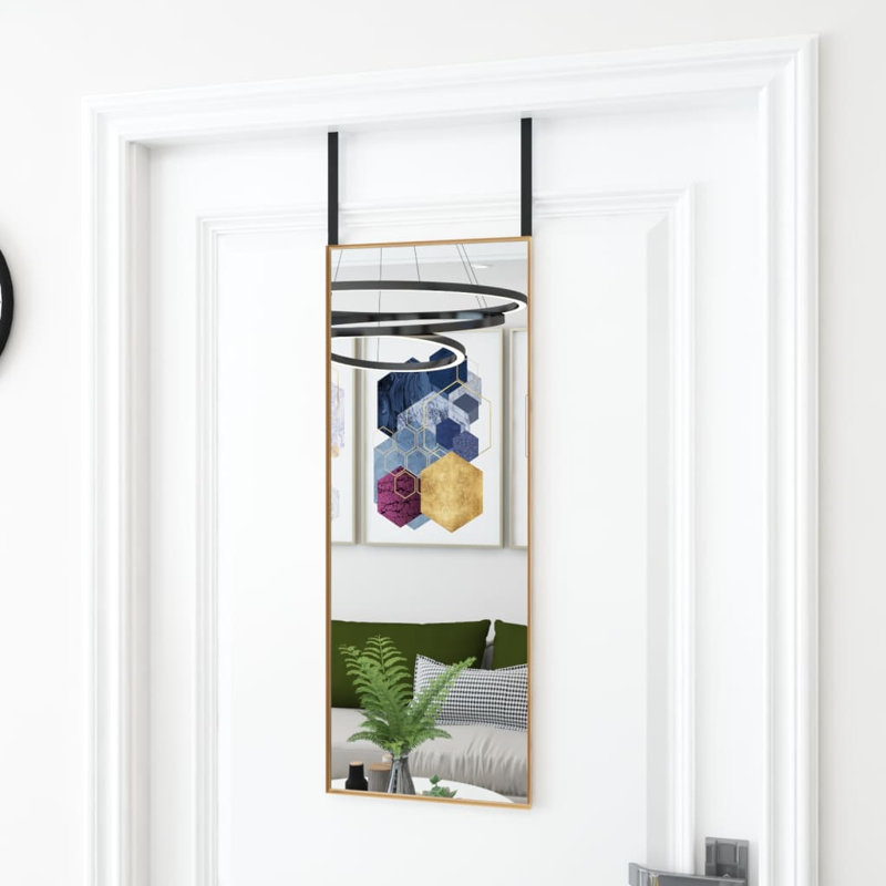 Miroir Leandrea, Or, 31,5 po x 11,8 po