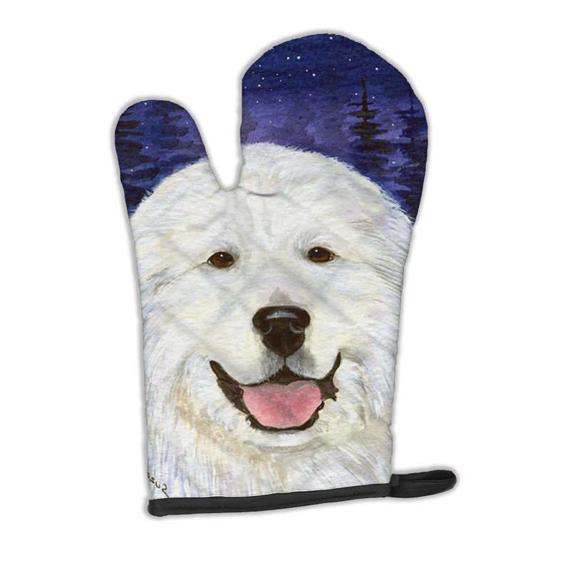 Caroline's Treasures Great Pyrenees Polyester Oven Mitt