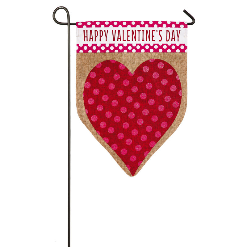 Drapeau de jardin Downe Heart