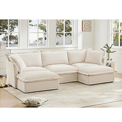 U Shape Sectional Sofa Couch