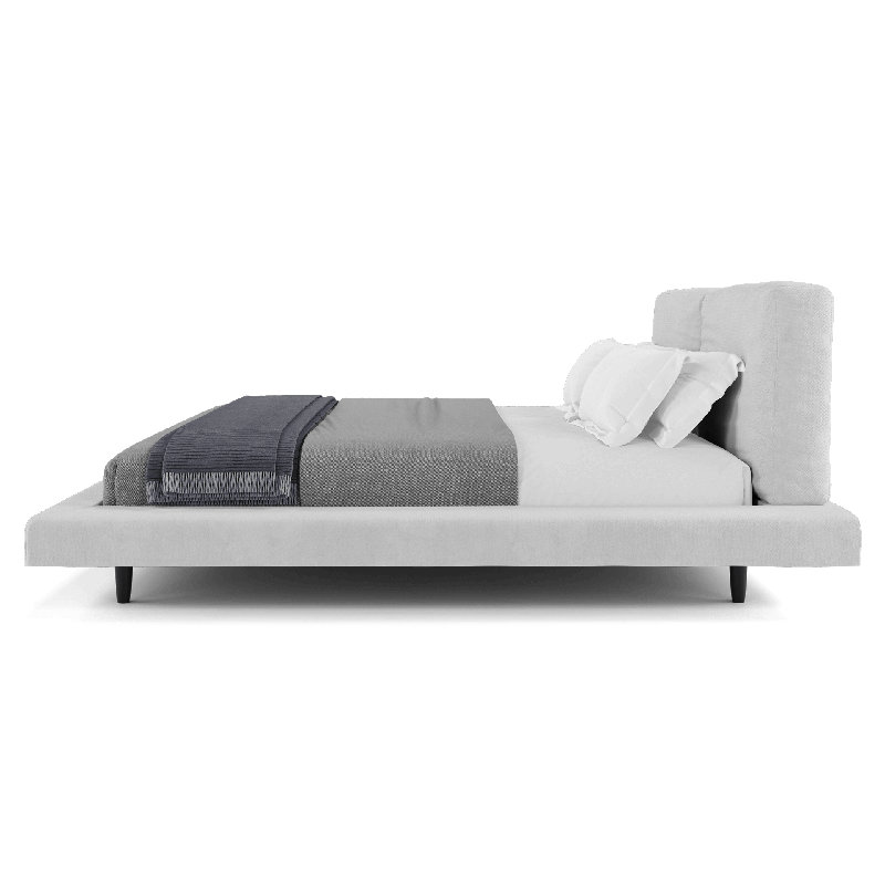 Lit Eliyzah en tissu, Grand, Naturel