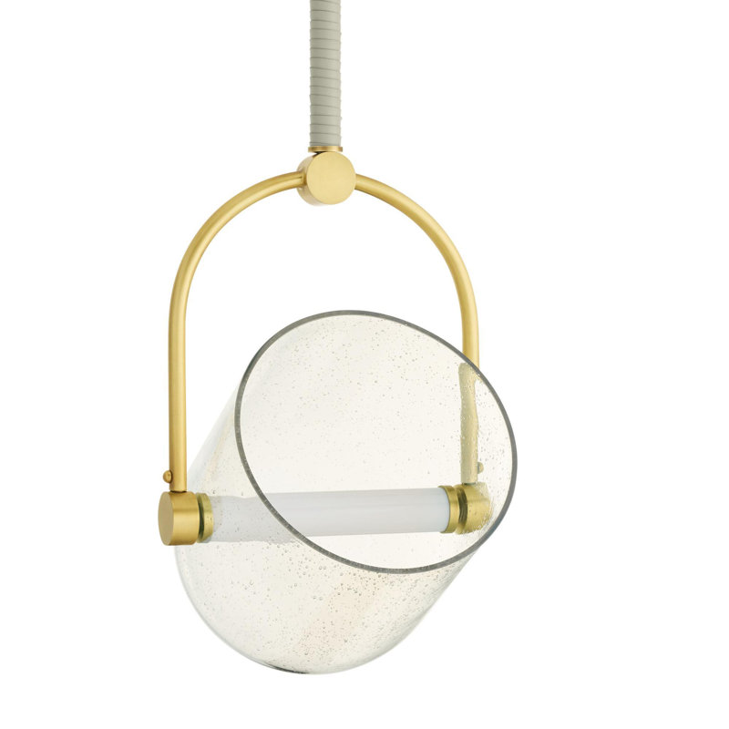 Marco Pendant, 28.5" H x 10" W x 8" D