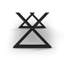 Dining 28.5" Cross Table Base-2121108362
