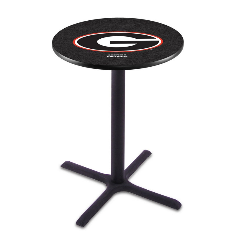 Table bistro NCAA, Université de Géorgie - Logo Bulldog