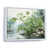 Cadre flottant blanc